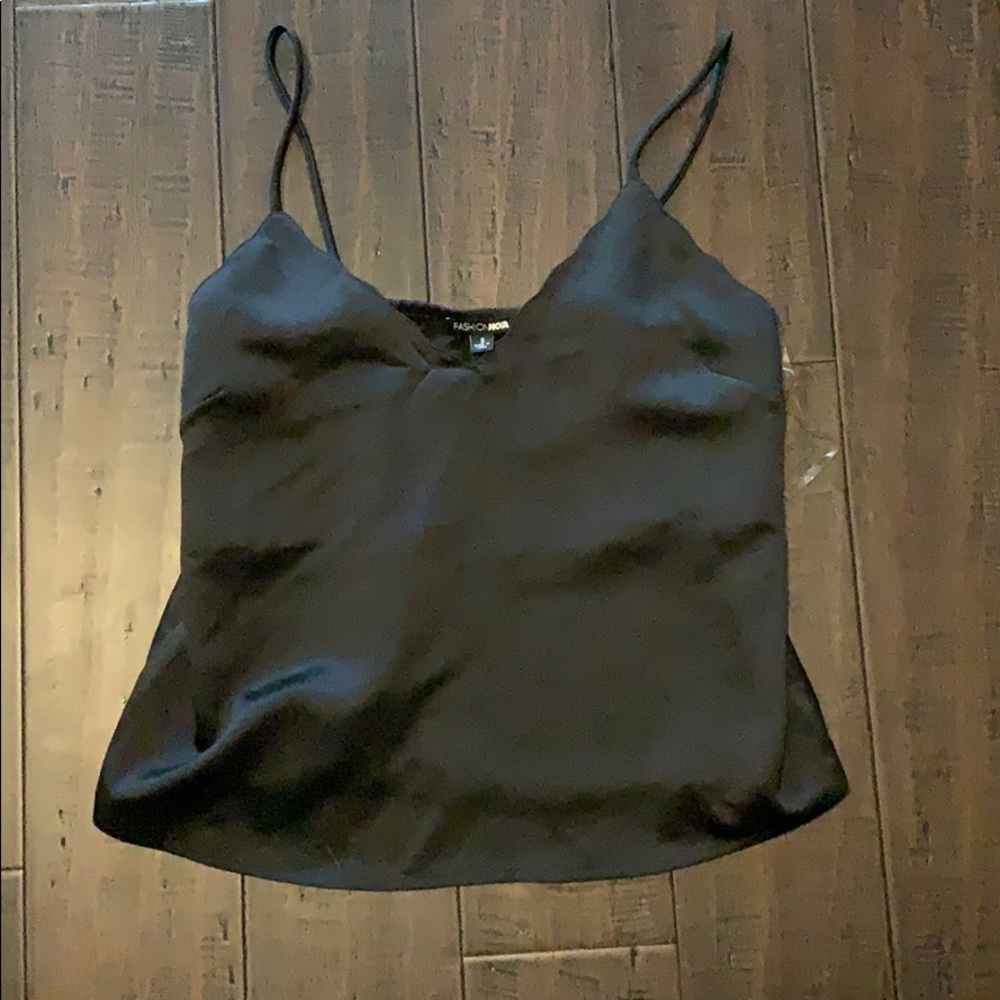Fashion Nova black going out top!